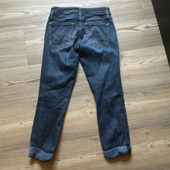 Bebe Skinny Jeans Women's Size 24 Blue Denim Low Rise - Picture 2 of 3